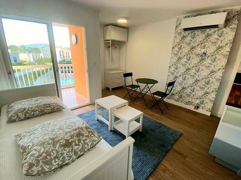 Studio meublé rénové 22m² – Saint-Aygulf