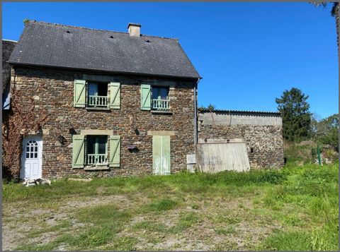 Maison en pierres à rénover - 90 m2 - Roz Landrieux