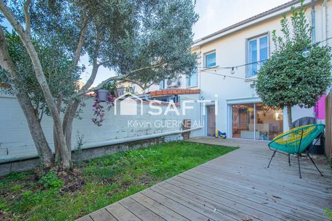 Echoppe rénovée, 3 chambres, 1 bureau et jardin