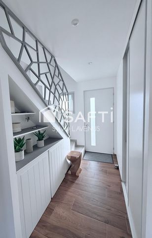 A CROUY 02, MAISON 5 P. DE 2024 AVEC 4 CHAMBRES ET ABRI DE JARDIN SUR SON TERRAIN DE 243 M2.