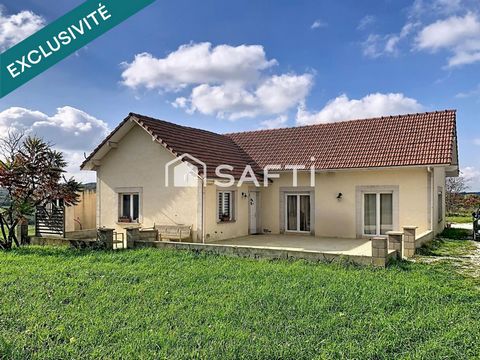 Maison individuelle d'environ 130 m² sur un terrain de 19 ares