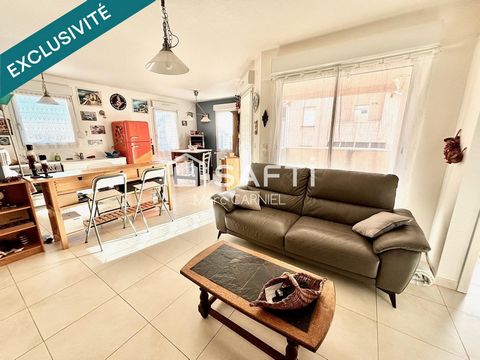 Appart. lumineux 2pièces 55m2, terrasse, 2 parking