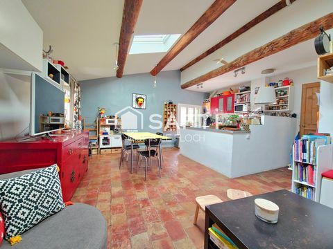 Maison de village de 127 m² à vendre dans le vieux centre d'Aubagne.