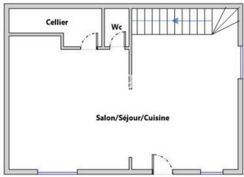 Appartement P4 en duplex de 83 m2